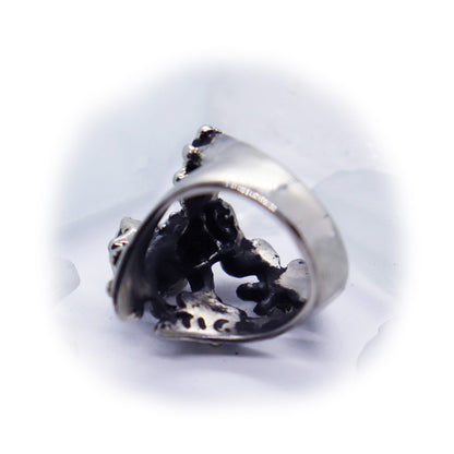 Frog sterling Silver Ring V2