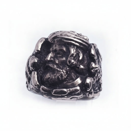King Gagik II Bagratid Sterling Silver Ring