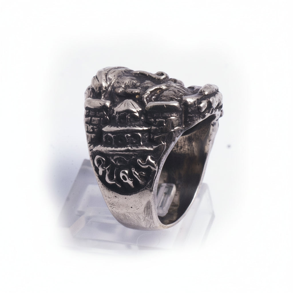 King Gagik II Bagratid Sterling Silver Ring