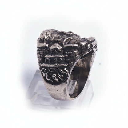 King Gagik II Bagratid Sterling Silver Ring