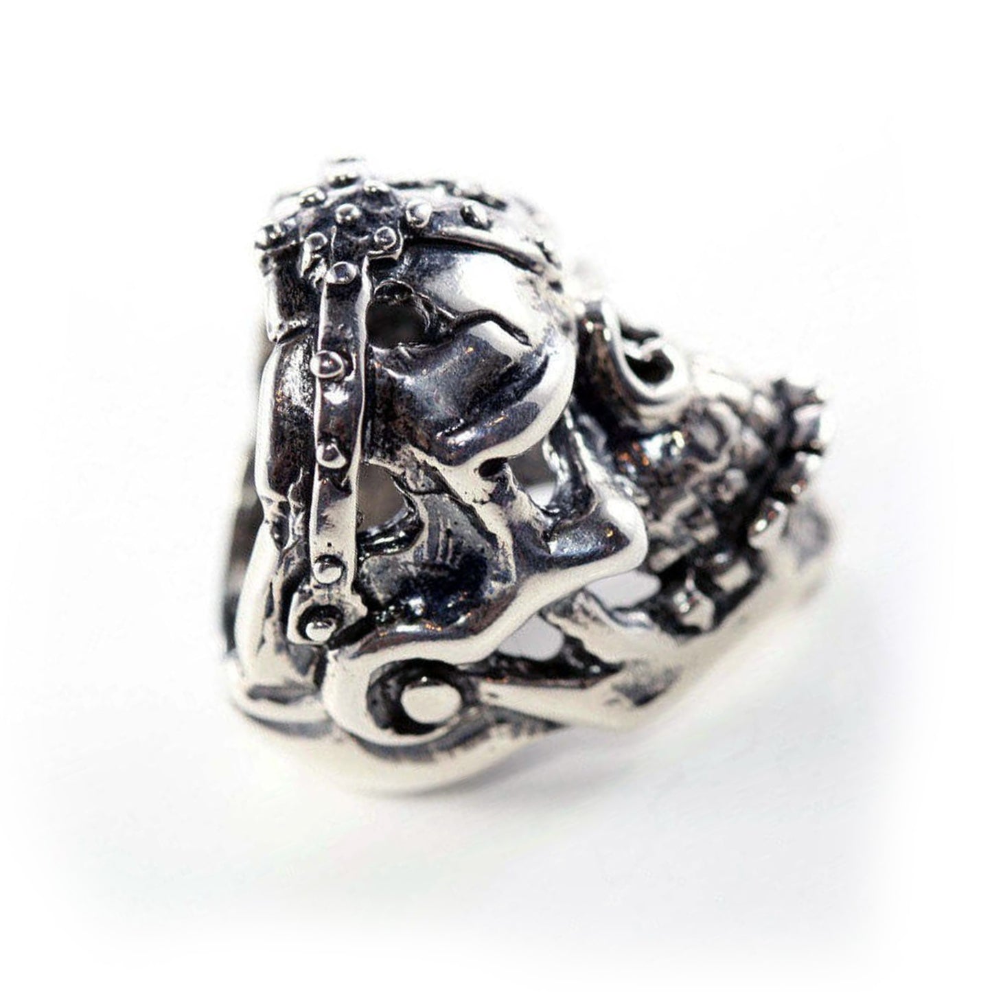 Gargo Skull Sterling Silver Ring
