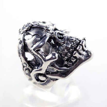 Gargo Skull Sterling Silver Ring