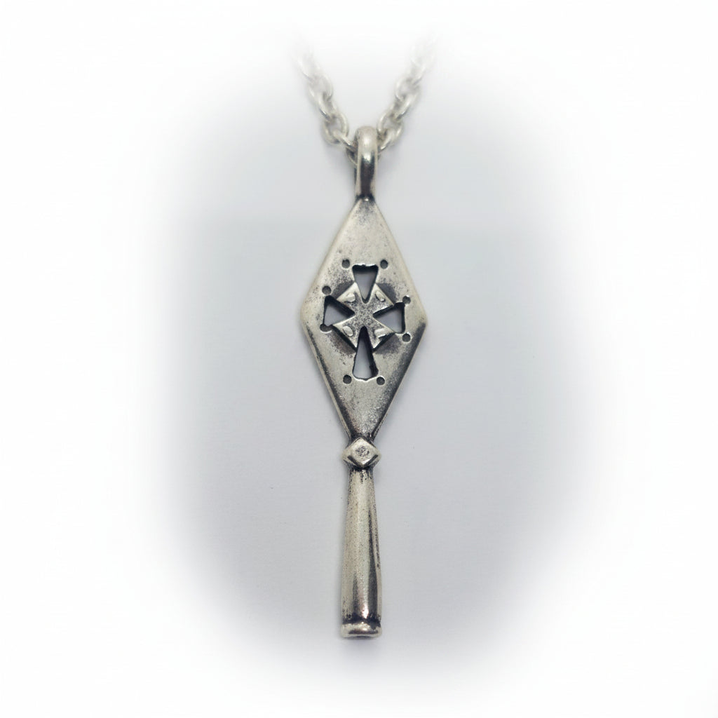 The Holy Spear of Geghard  Sterling Silver Armenian Pendant