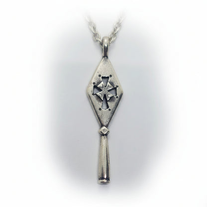 The Holy Spear of Geghard  Sterling Silver Armenian Pendant