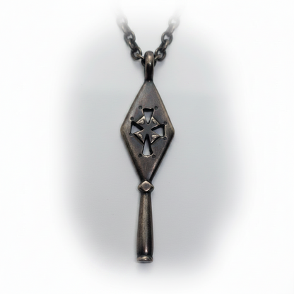 The Holy Spear of Geghard  Sterling Silver Armenian Pendant