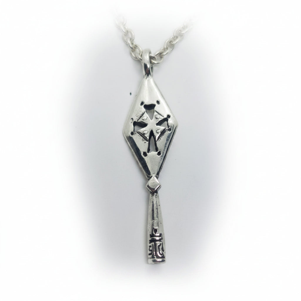 The Holy Spear of Geghard  Sterling Silver Armenian Pendant
