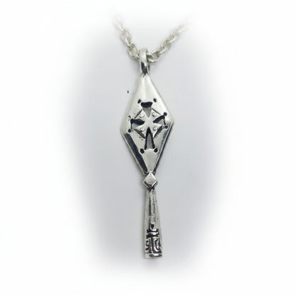 The Holy Spear of Geghard  Sterling Silver Armenian Pendant