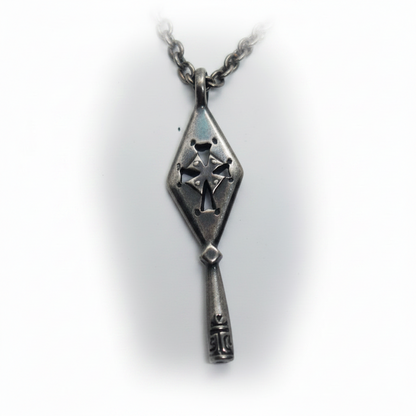 The Holy Spear of Geghard  Sterling Silver Armenian Pendant