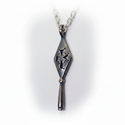 The Holy Spear of Geghard  Sterling Silver Armenian Pendant