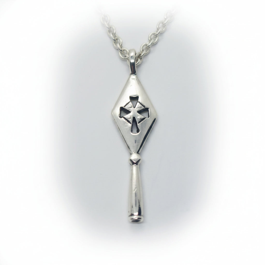 The Holy Spear of Geghard  Sterling Silver Armenian Pendant