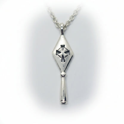 The Holy Spear of Geghard  Sterling Silver Armenian Pendant