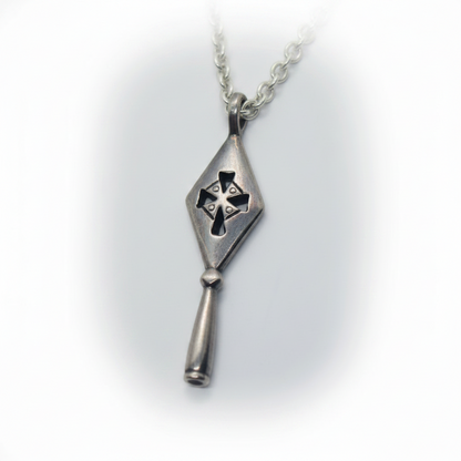 The Holy Spear of Geghard  Sterling Silver Armenian Pendant