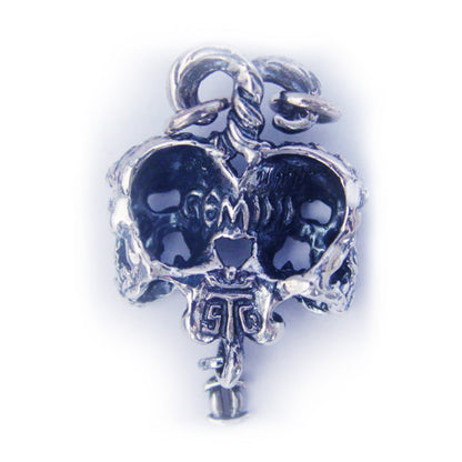 Gemini "May 21 - June 20"Sterling Silver Pendant or Necklace