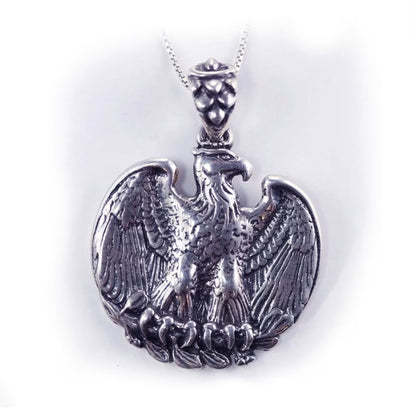General Eagle Sterling Silver Pendant
