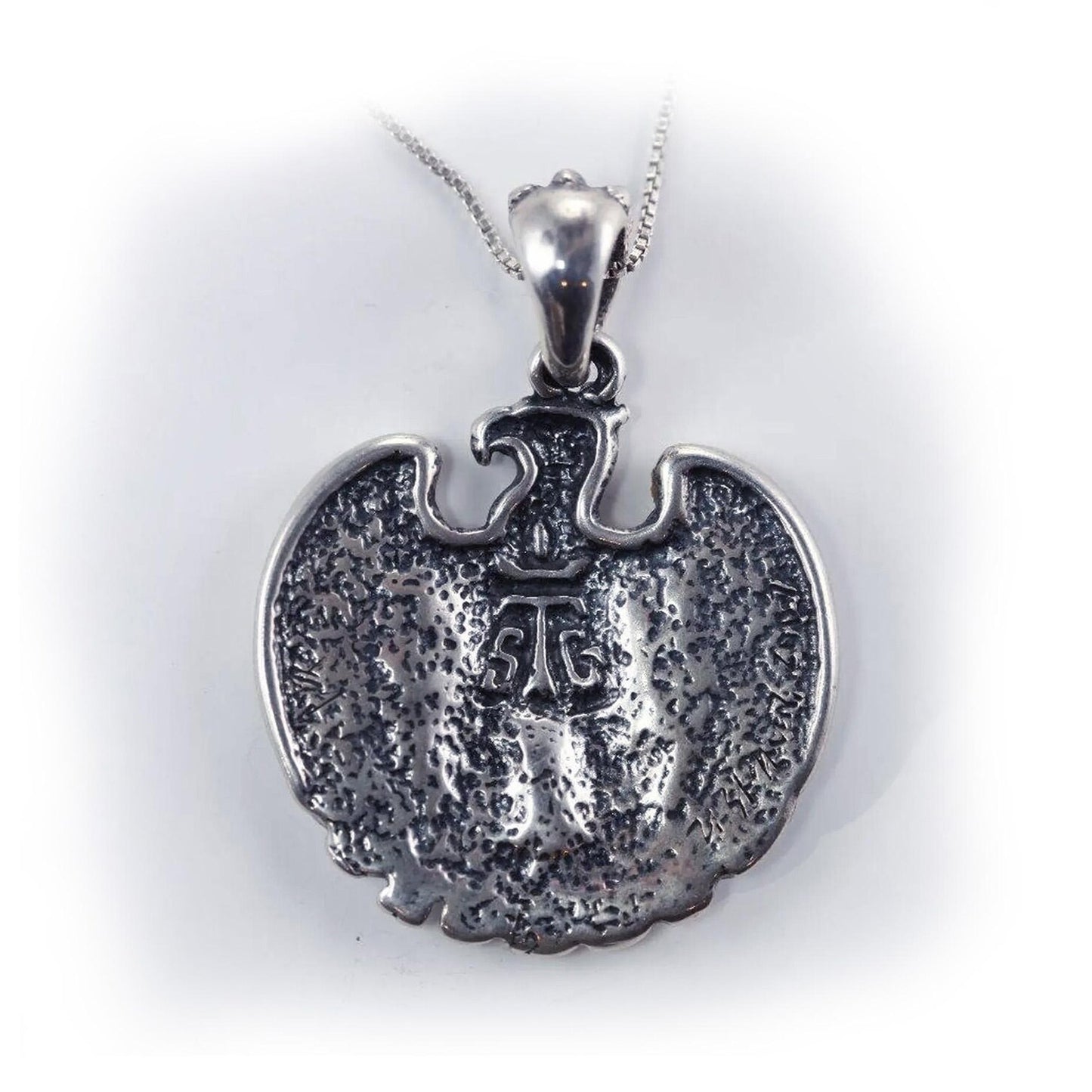 General Eagle Sterling Silver Pendant