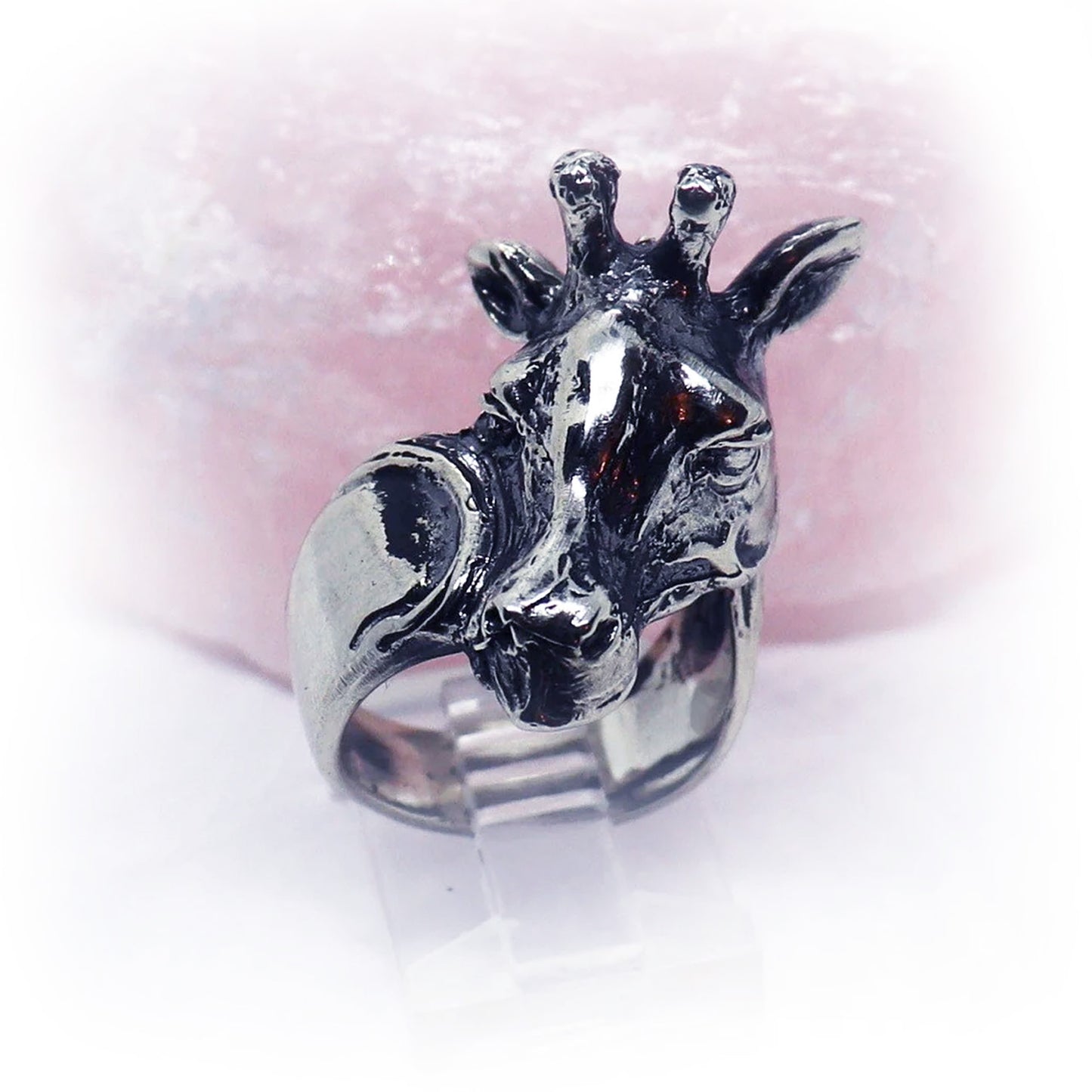 Giraffe Sterling Silver Ring