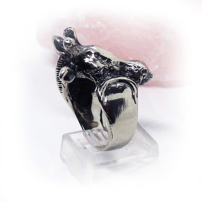Giraffe Sterling Silver Ring