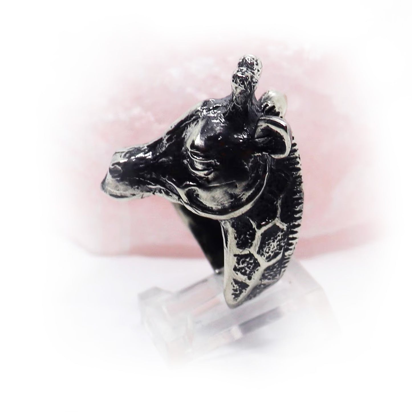 Giraffe Sterling Silver Ring