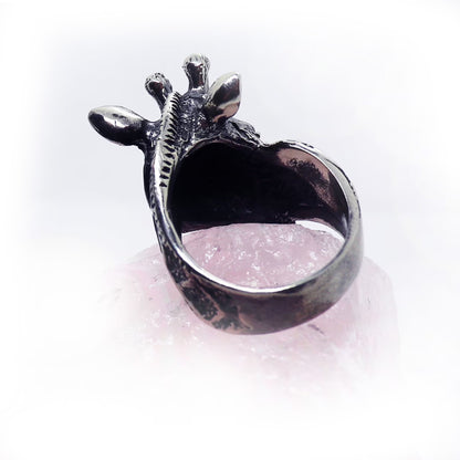Giraffe Sterling Silver Ring