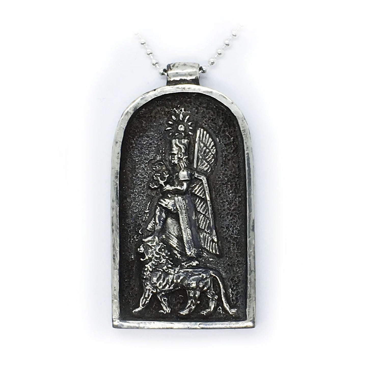 God Haldi Armenian Sterling Silver Pendant