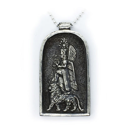 God Haldi Armenian Sterling Silver Pendant