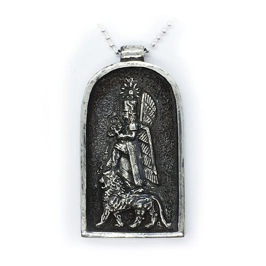 God Haldi Armenian Sterling Silver Pendant
