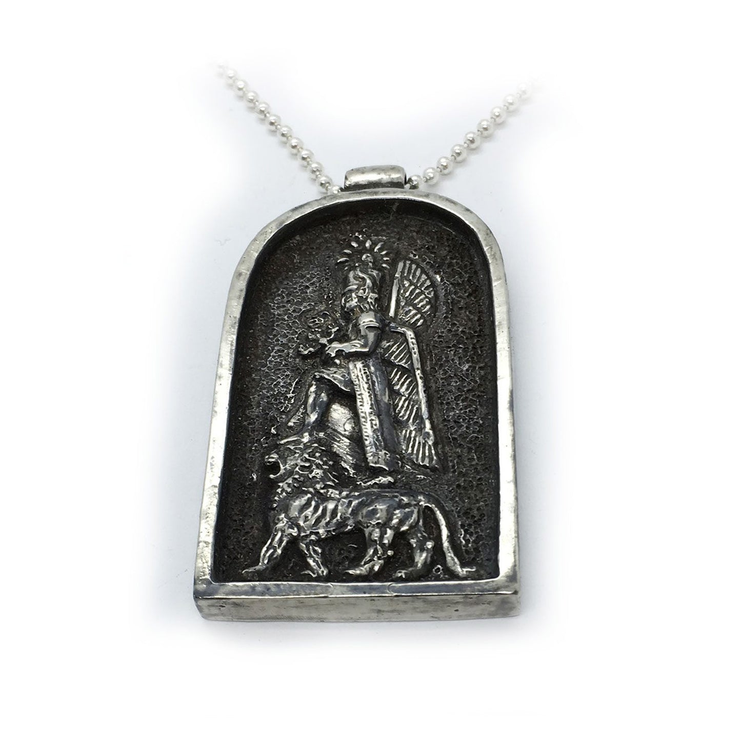 God Haldi Armenian Sterling Silver Pendant