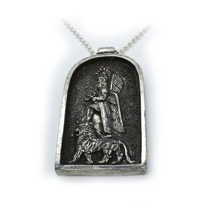 God Haldi Armenian Sterling Silver Pendant