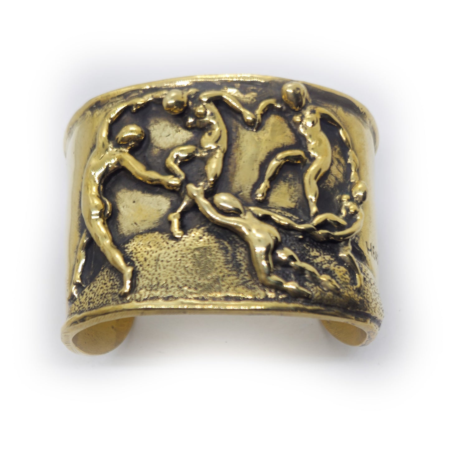 Henri Matisse Artist Impressionist ''Dance'' Brass Bracelet