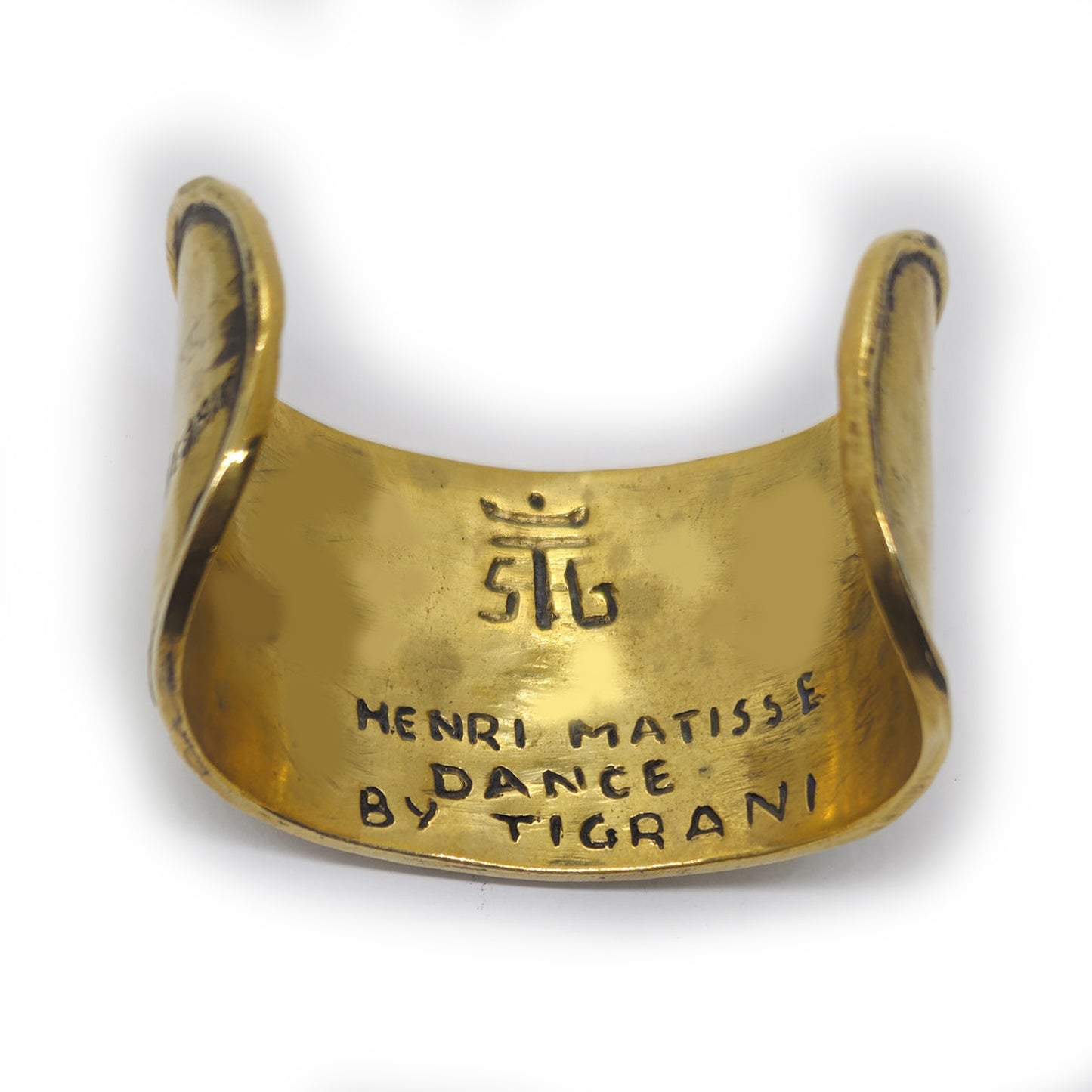 Henri Matisse Artist Impressionist ''Dance'' Brass Bracelet