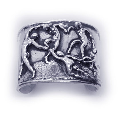 Henri Matisse Artist Impressionist ''Dance'' Sterling Silver Bracelet