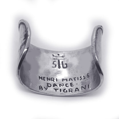 Henri Matisse Artist Impressionist ''Dance'' Sterling Silver Bracelet