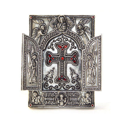 Holy Cross Pewter Box