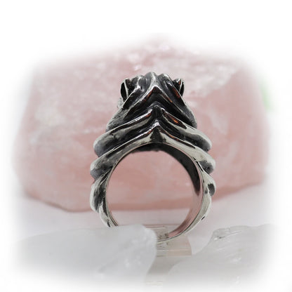 Horse Head sterling Silver Ring