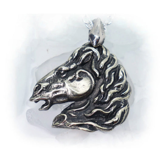 Horse Sterling Silver Pendant V1