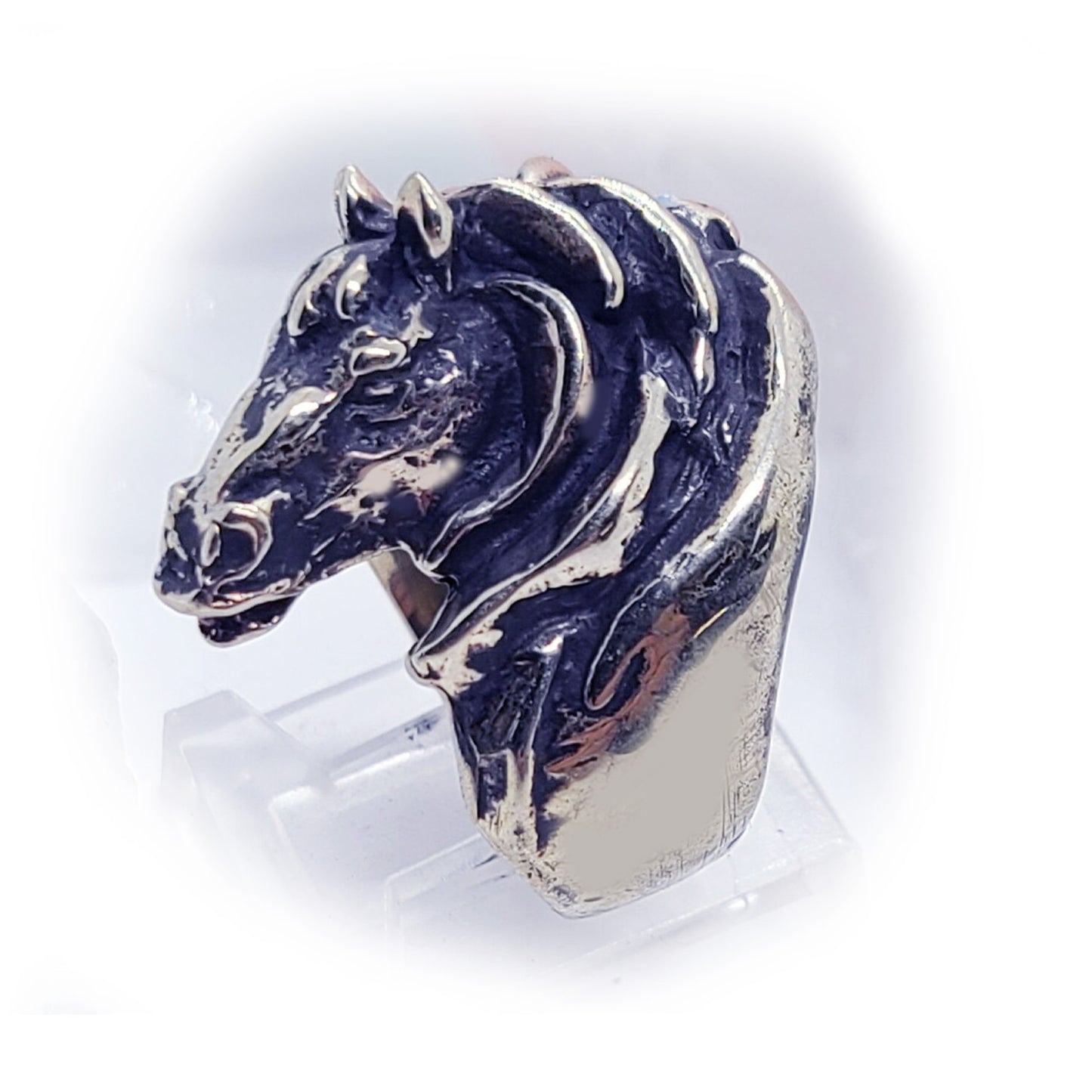 Horse Sterling Silver Ring V2
