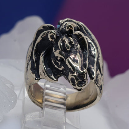 Horse Sterling Silver Ring V2