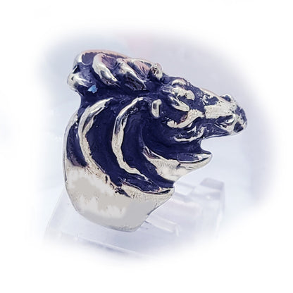 Horse Sterling Silver Ring V2