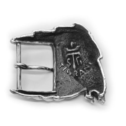 Horse Head Sterling Silver Belt Buckle