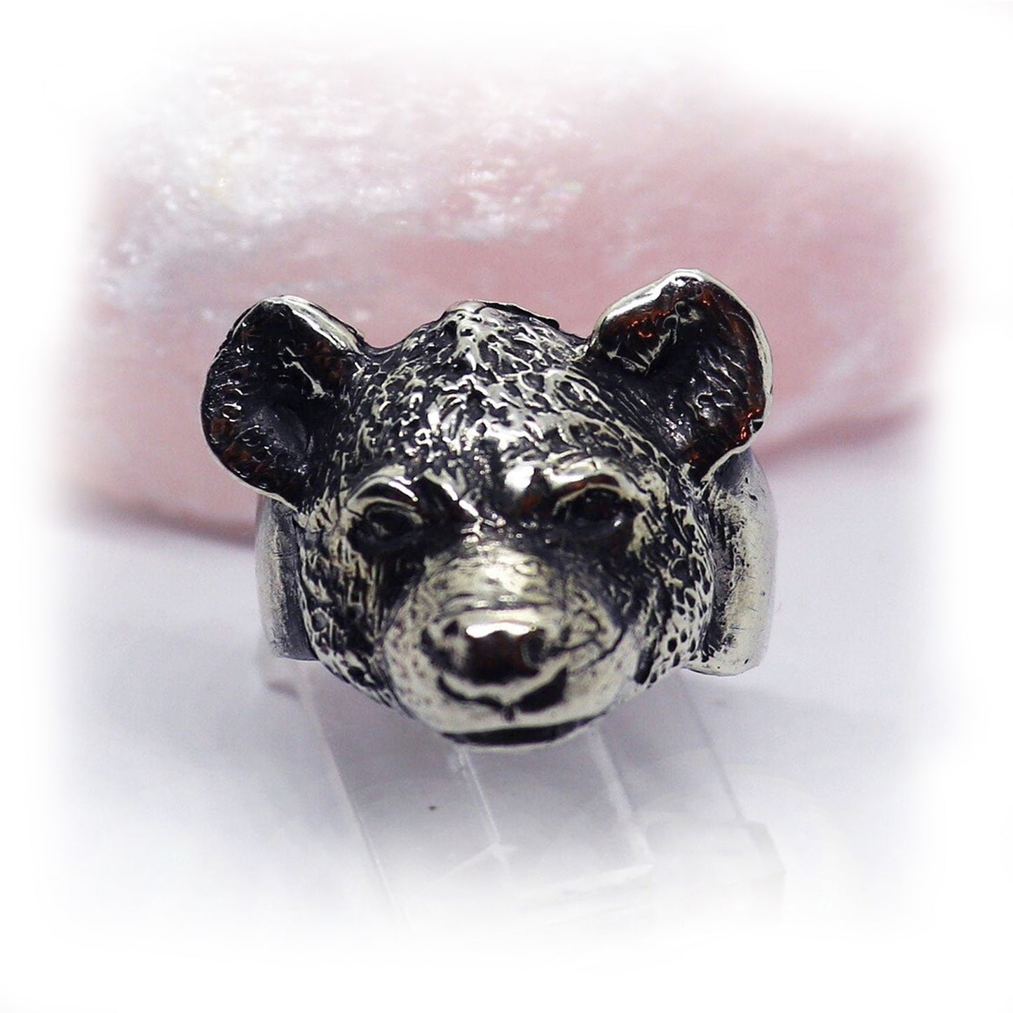 Hyena Sterling Silver Ring