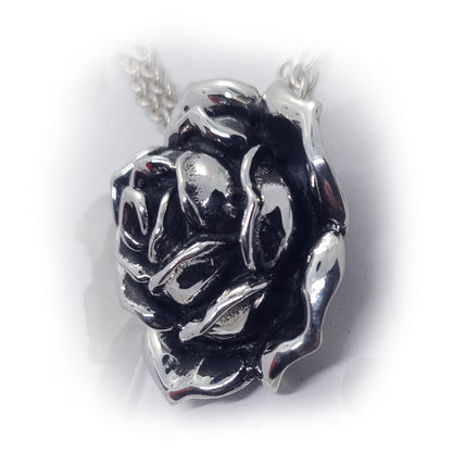 IRC Rose Sterling Silver Pendant