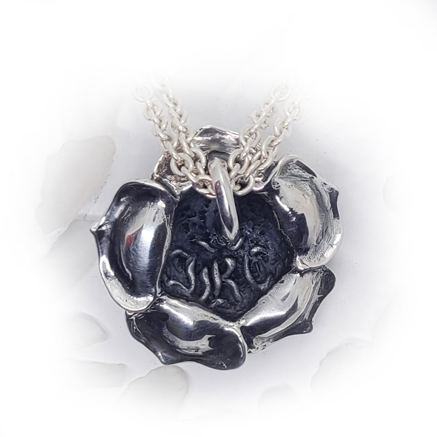 IRC Rose Sterling Silver Pendant