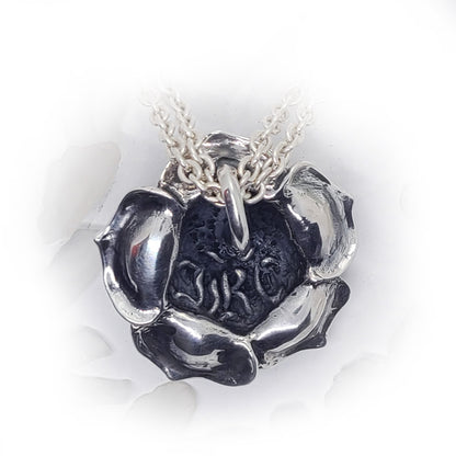 IRC Rose Sterling Silver Pendant