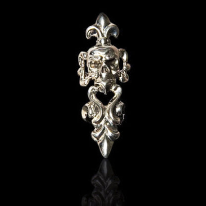 IRC Skull Silver Finger-Tip Ring