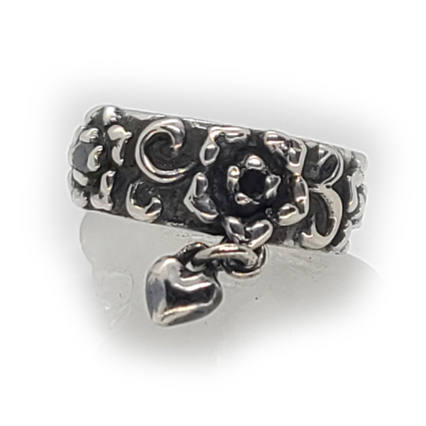 IRC Wedding Band Sterling Silver Ring