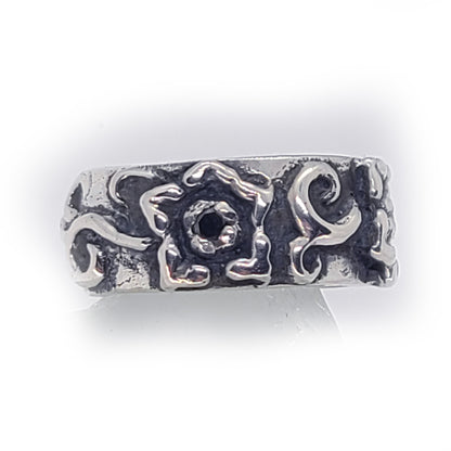 IRC Wedding Band Sterling Silver Ring