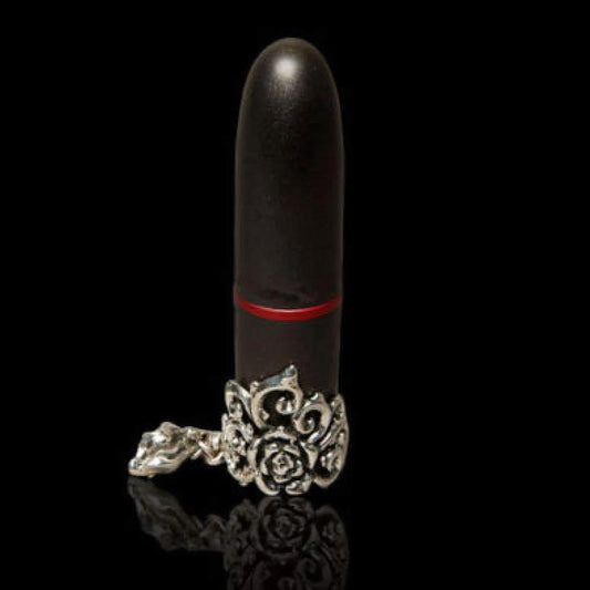 Imperial Rose Sterling Silver Ring for M A C Lipstick.