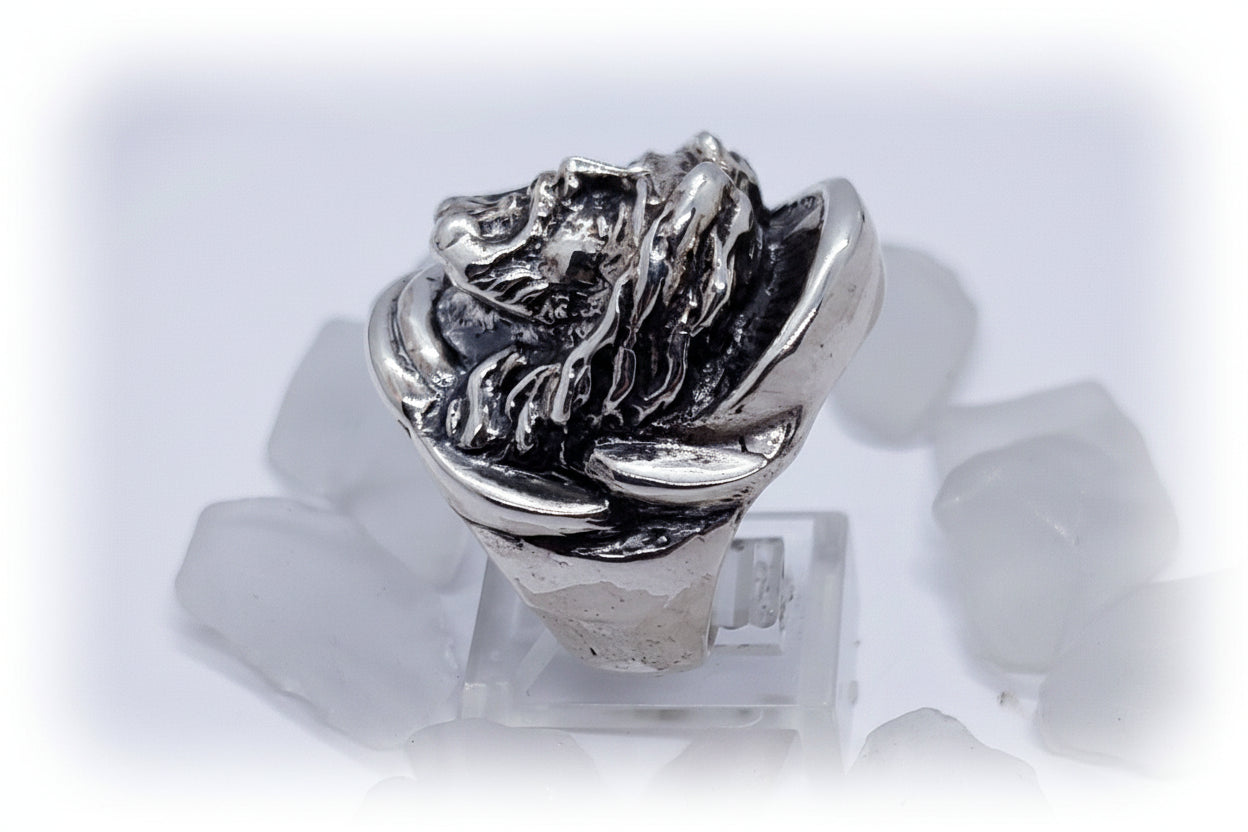Jesus Christ Sterling Silver Ring