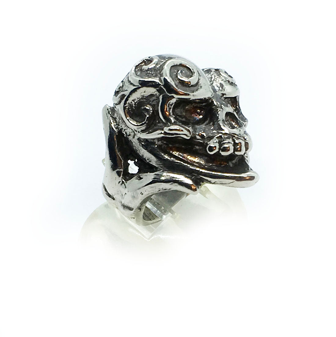 Jokers Love Skull Sterling Silver Ring