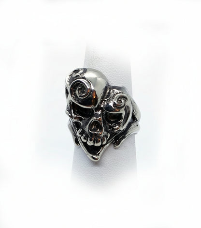 Jokers Love Skull Sterling Silver Ring